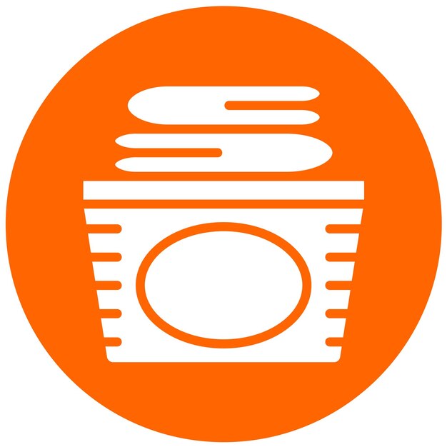 Diseño vectorial Cesta de la ropa Estilo de icono
