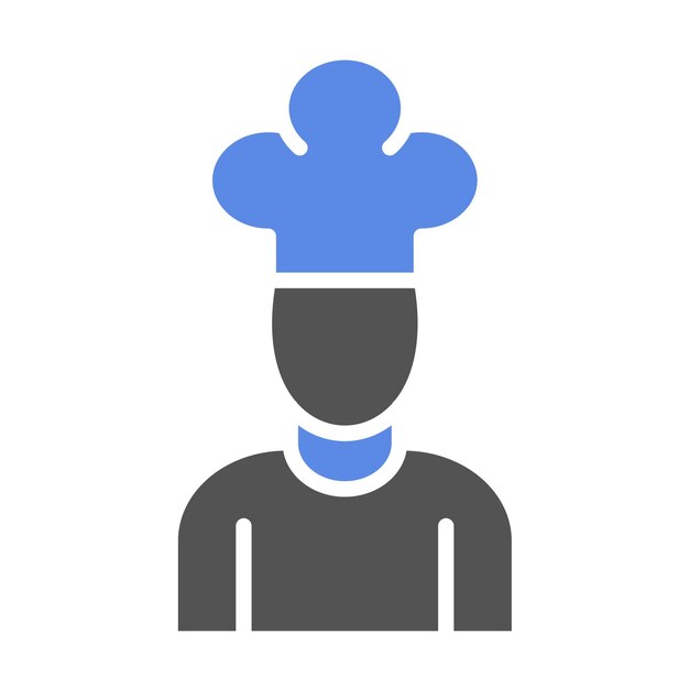 Diseño vectorial Chef Estilo de icono