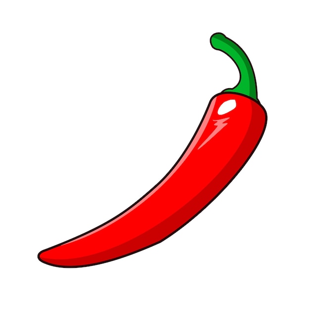 diseño vectorial de chile