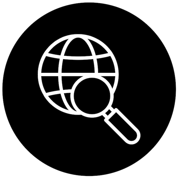 Diseño vectorial Ciencia Exploración Estilo del icono