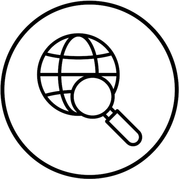 Diseño vectorial Ciencia Exploración Estilo del icono