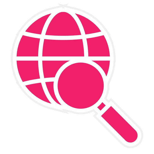 Diseño vectorial Ciencia Exploración Estilo del icono