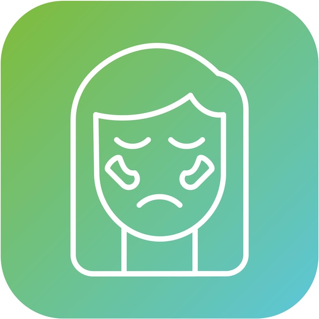 Diseño vectorial de círculos oscuros Estilo del icono