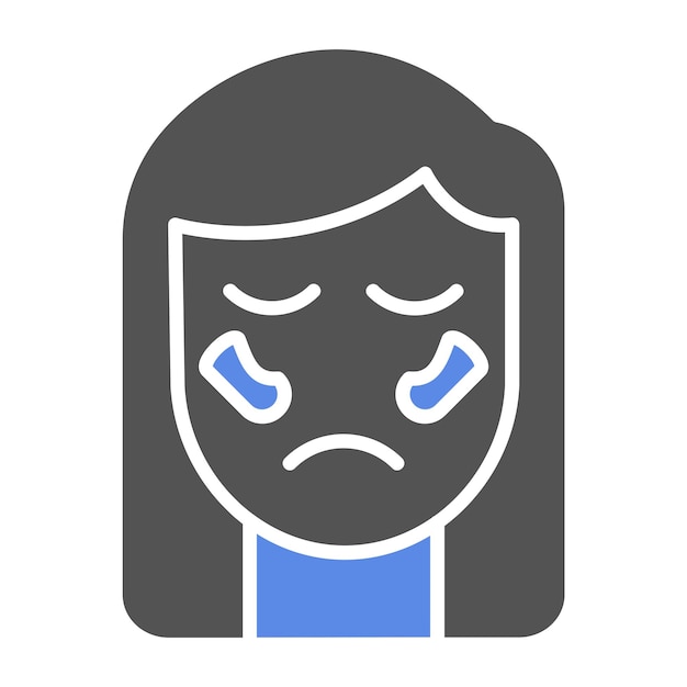 Diseño vectorial de círculos oscuros Estilo del icono