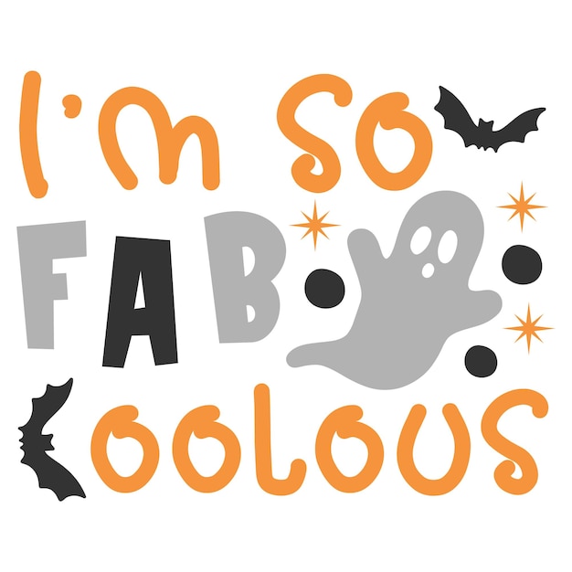 Diseño vectorial de citas de Halloween
