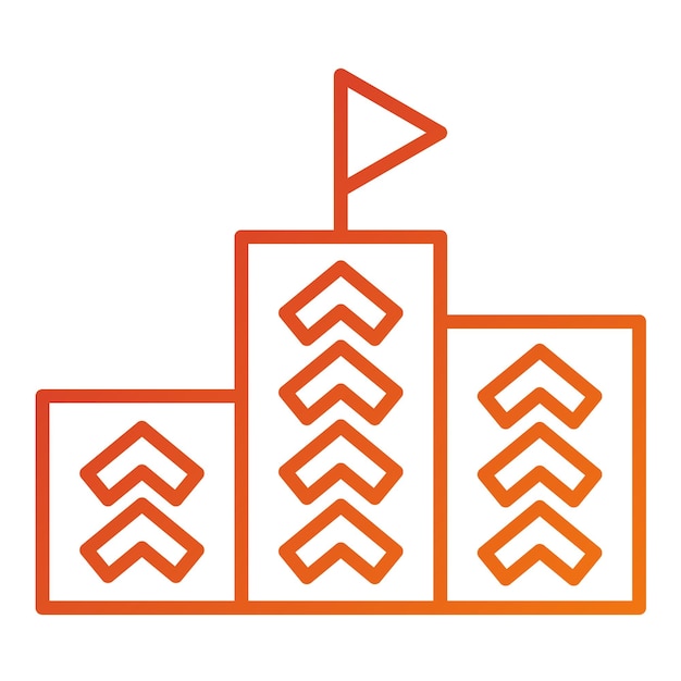 El diseño vectorial clasifica el estilo del icono