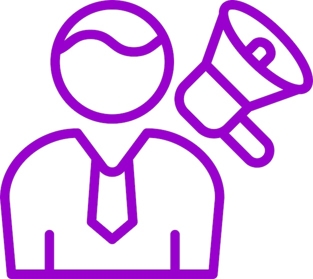 Diseño vectorial CMO Estilo del icono