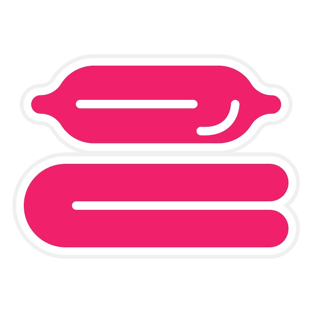 Diseño vectorial de cobertizo de lino Estilo del icono