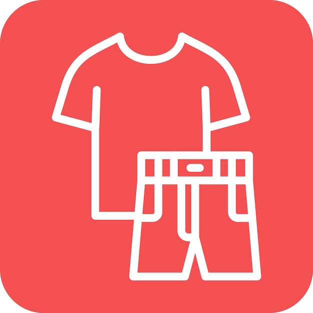 Diseño vectorial Colección de verano Estilo de icono