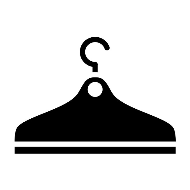 Diseño vectorial Colgante de ropa Estilo de icono