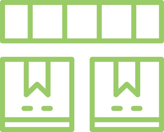 Diseño vectorial Color del producto Estilo del icono