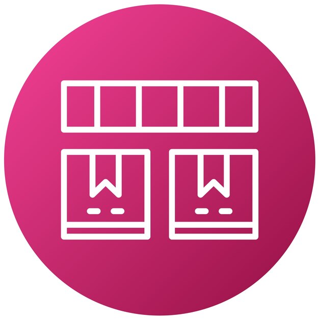 Diseño vectorial Color del producto Estilo del icono
