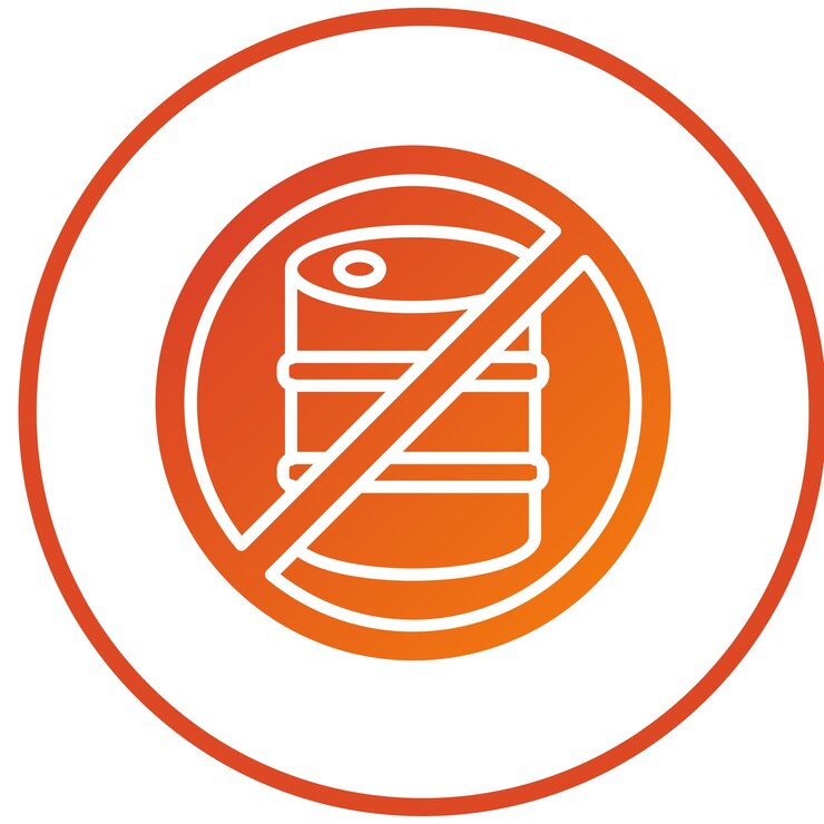 Vector diseño vectorial sin combustibles fósiles estilo del icono