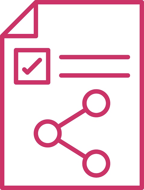 Diseño vectorial Compartir archivos Estilo de icono