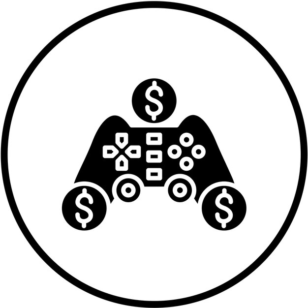 Diseño vectorial Compra Estilo de icono de juego