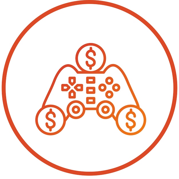 Diseño vectorial Compra Estilo de icono de juego