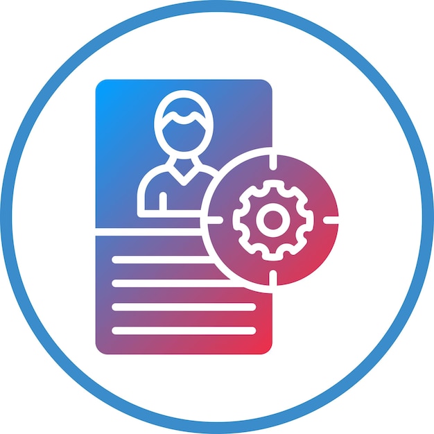 Diseño vectorial Comprador Estilo del icono de Persona