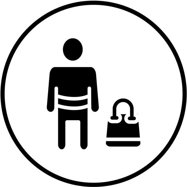Diseño vectorial para los compradores Paradise Icon Style