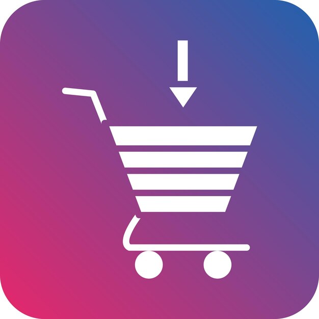 Diseño vectorial Comprar estilo de icono