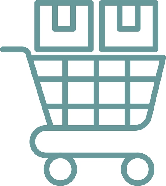 Diseño vectorial Comprar en masa Estilo de icono