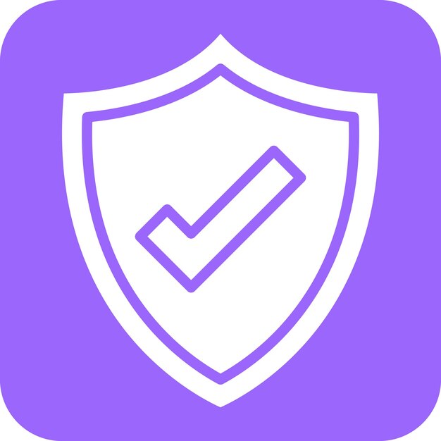 Diseño vectorial Compruebe el estilo del icono