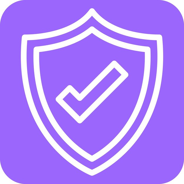 Diseño vectorial Compruebe el estilo del icono