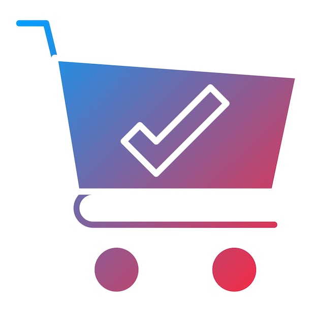 Diseño vectorial Compruebe el estilo del icono