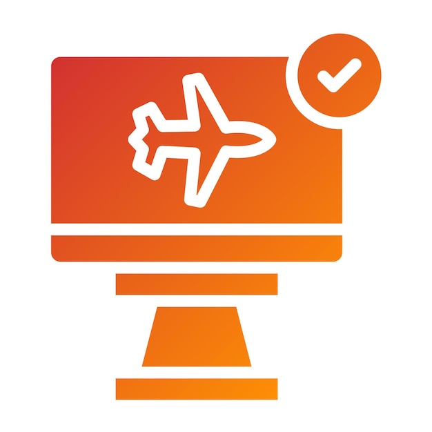 Diseño vectorial Compruebe el estilo del icono