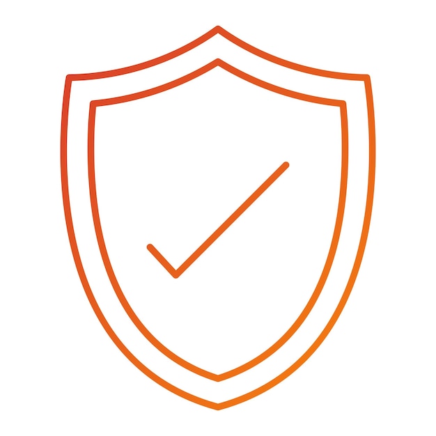 Diseño vectorial Compruebe el estilo del icono