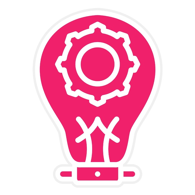 Diseño vectorial de concepto de bienestar Estilo de icono