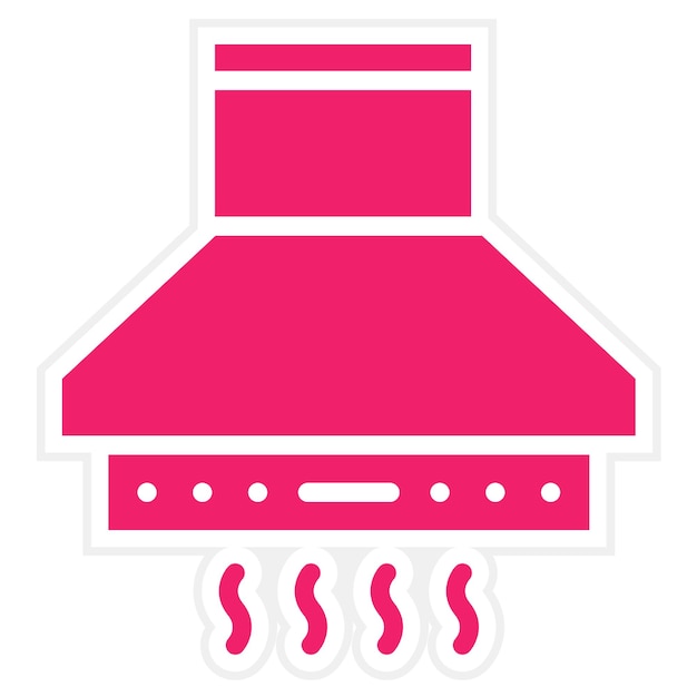 Diseño vectorial sin conductos de capuchón de rango Estilo del icono