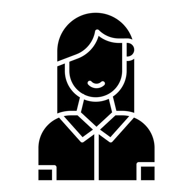 Diseño vectorial conferenciante Estilo del icono