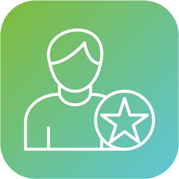 Diseño vectorial Construyendo el estilo del icono de lealtad a la marca