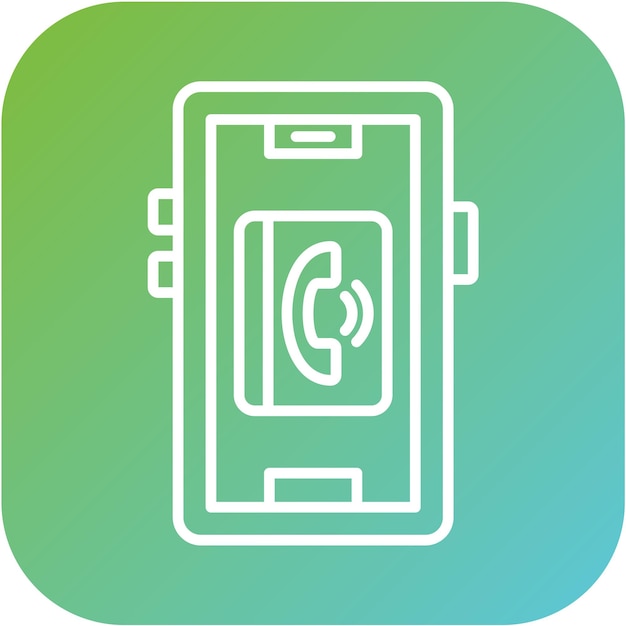 Diseño vectorial de contactos Estilo del icono