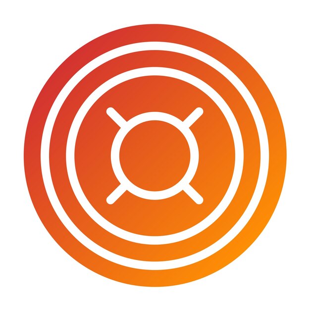 Diseño vectorial Contenido Capitán Estilo de icono