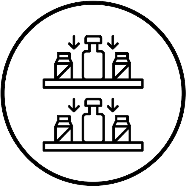 Diseño vectorial cortado en estilo icono