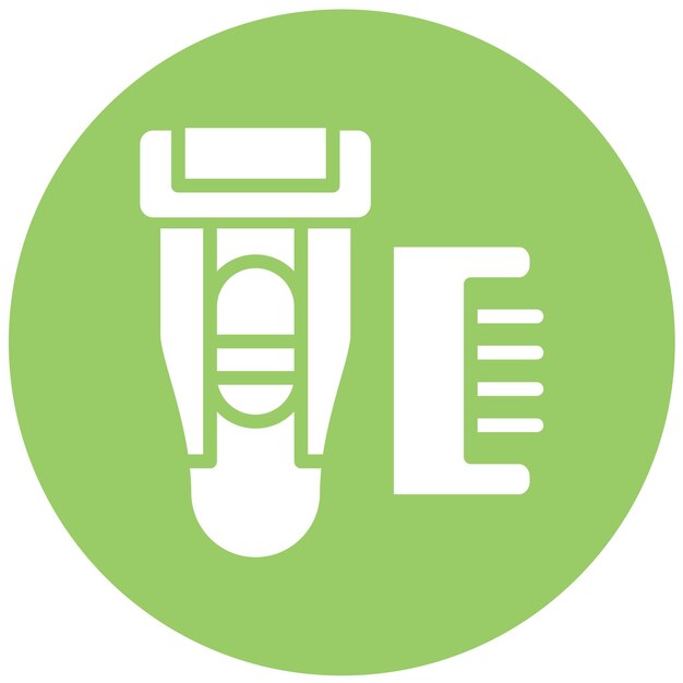 Diseño vectorial Cortador de cabello Estilo del icono