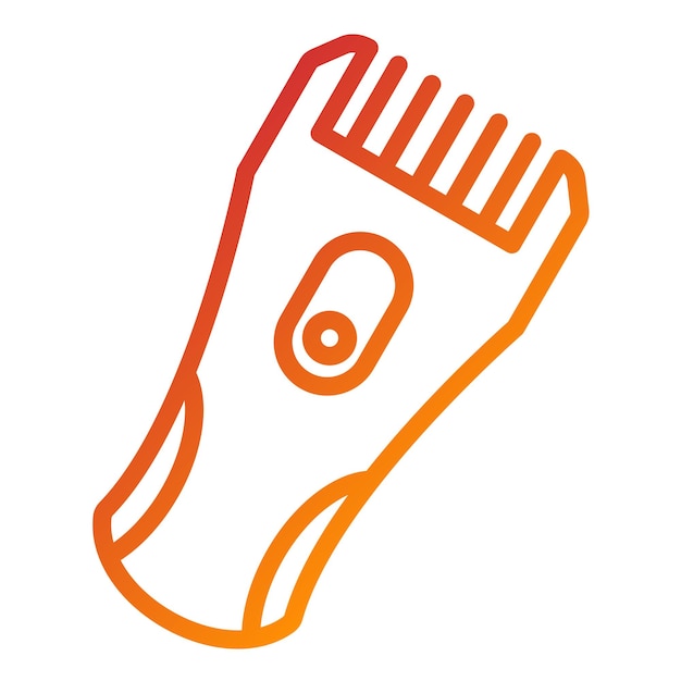 Diseño vectorial Cortador de vacío Estilo del icono