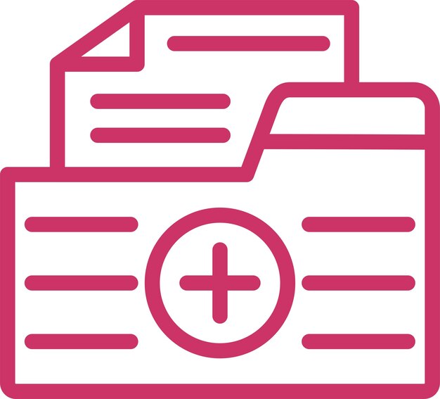 Diseño vectorial Crea el estilo del icono del archivo