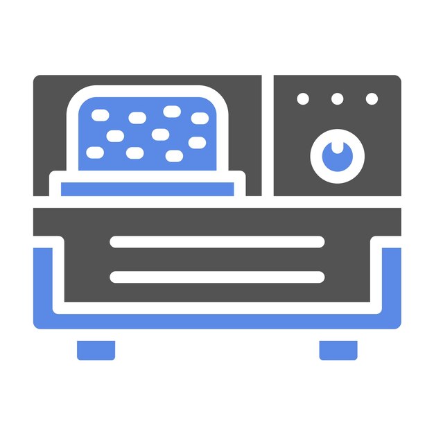 Diseño vectorial Creador de pan Estilo de icono