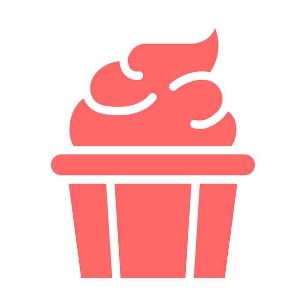Diseño vectorial Creamy Craze Estilo de icono