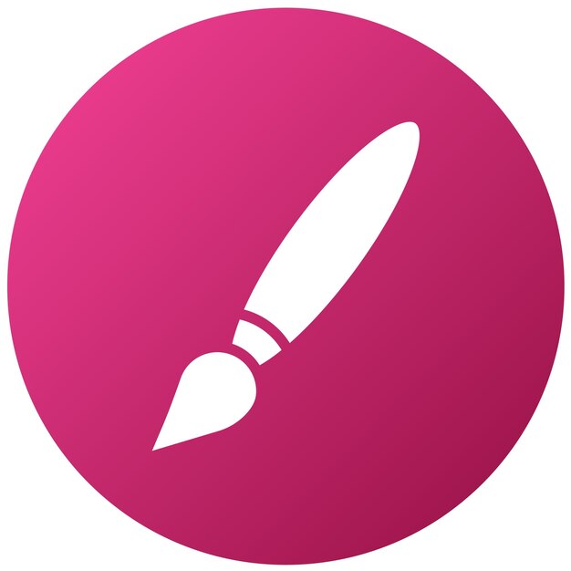 Diseño vectorial Creatividad Pincel Estilo del icono
