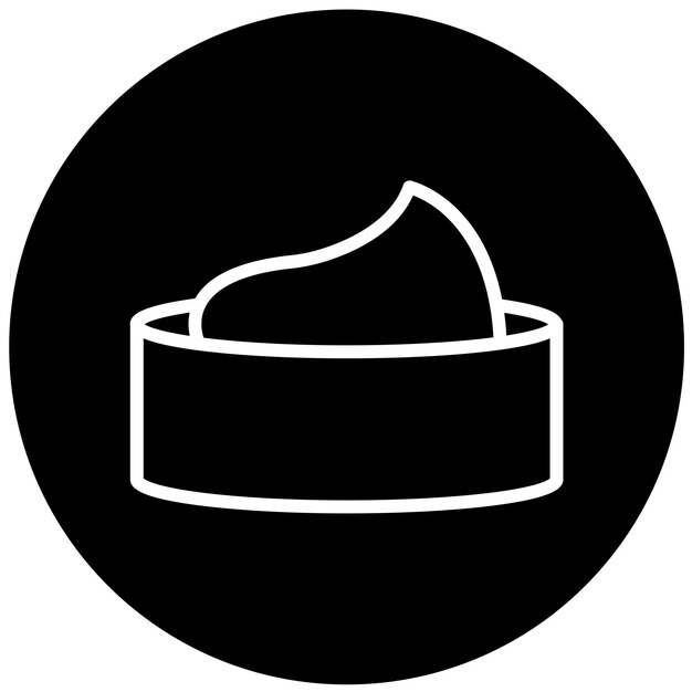 Diseño vectorial Creme Craze Estilo de icono