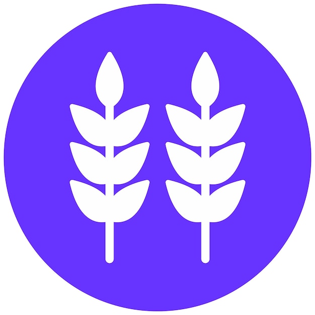Diseño vectorial Crops Estilo de icono