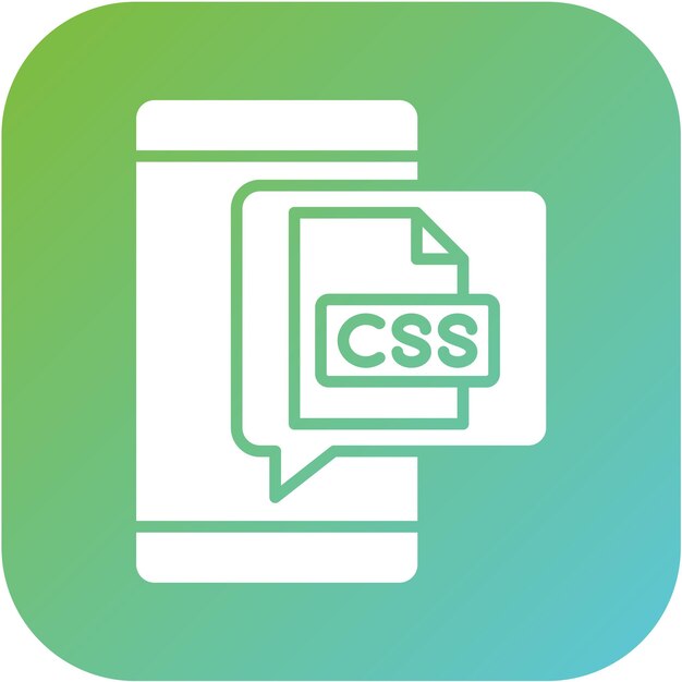 Diseño vectorial Css Estilo de icono