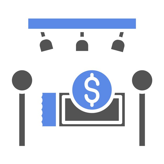 Diseño vectorial de la cubierta Estilo del icono de carga