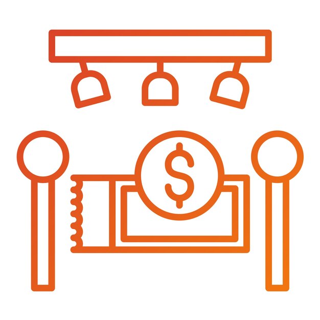 Diseño vectorial de la cubierta Estilo del icono de carga