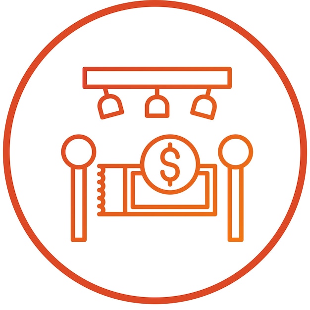 Diseño vectorial de la cubierta Estilo del icono de carga