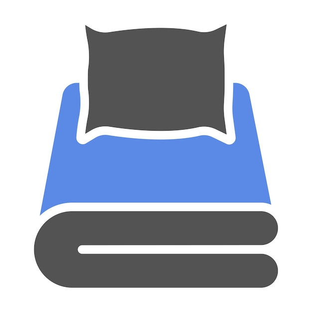 Diseño vectorial de cubierta de terciopelo Estilo de icono