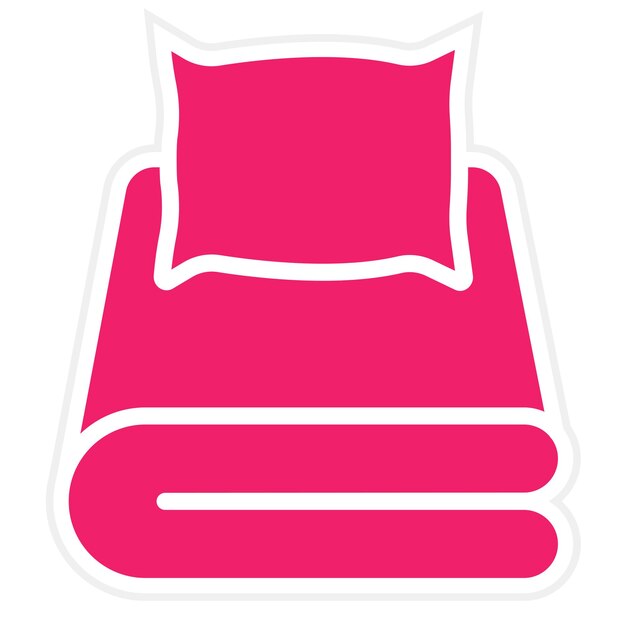 Diseño vectorial de cubierta de terciopelo Estilo de icono